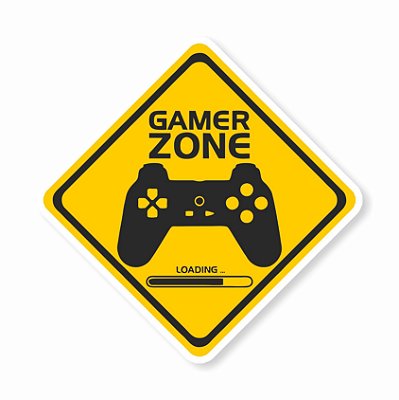 Gamer Zone Sticker