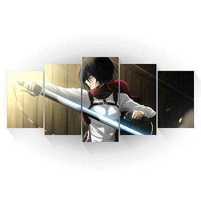 Mikasa - Shingeki no Kyojin - Mosaico