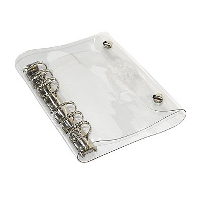 Fichário A6+ PVC Cristal (Só Capa)