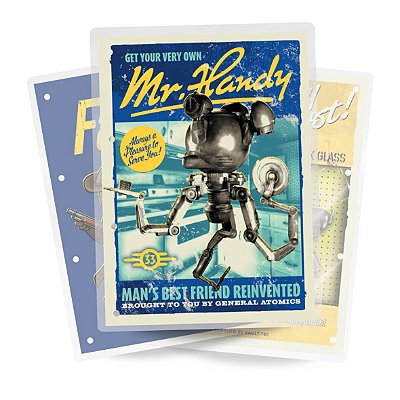 Artes para Fichário Fallout 2