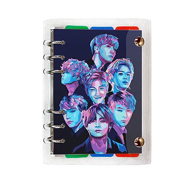 Fichário A6+ Kpop
