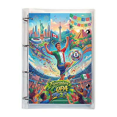Fichário para Figurinhas da Copa