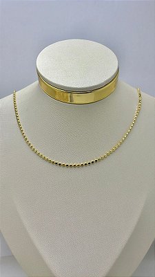 Colar Quadrada Fino 45Cm - 01 Und