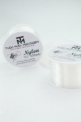 Fio De Nylon - 0,40 - Rolo Com 650 Mts