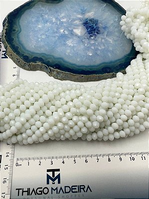 Fio Cristal 6mm Vidro Facetado - O Fio