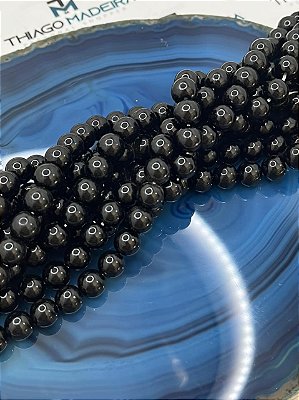 Porcelana 8Mm Preto - O Fio - Aprox 40Cm