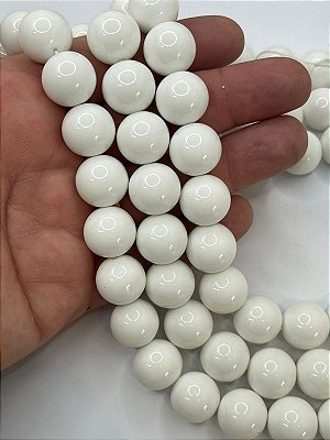 Porcelana 16Mm Branco - O Fio