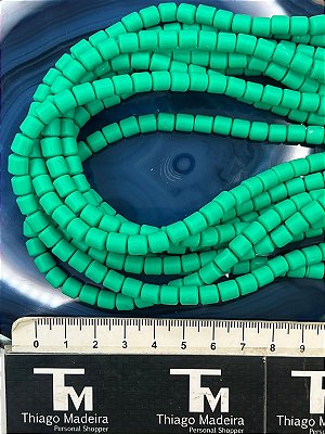 Fio De Fimo Borracha 5Mm Verde - O Fio