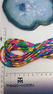 Fio Madreperola Tubo Colorido - O Fio