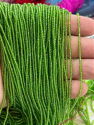Fio Cristal 1mm Vidro Facetado - O Fio