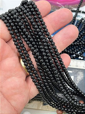 Porcelana 4Mm Preto - O Fio