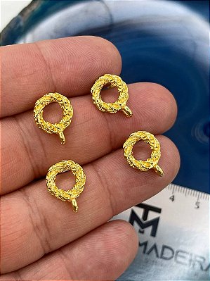 Base De Brinco Ouro - O Par