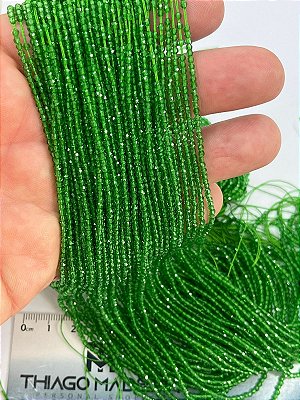 Fio Cristal 1mm Vidro Facetado - O Fio