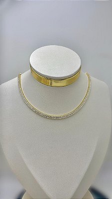 Colar Riviera Fina Ouro - 01 Unid