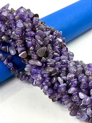 Fio Cascalho Ametista - O Fio