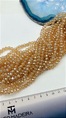 Fio Cristal 6mm Vidro Facetado - O Fio