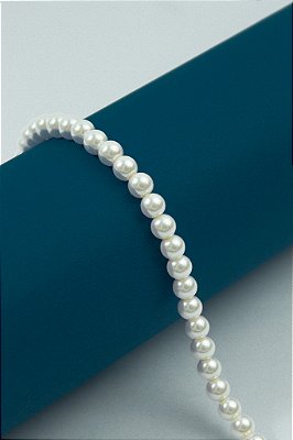 Fio Perola Vidro 6Mm Champagne - O Fio