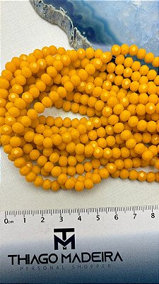 Fio Cristal 6mm Vidro Facetado - O Fio