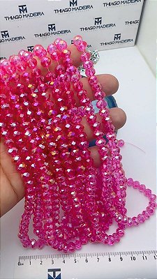 Fio Cristal 6mm Vidro Facetado - O Fio