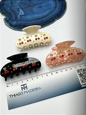 PIRANHA ACRILICO DE CEREJA ZIRCONIA - 1 UNIDADE