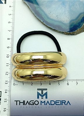 AMARRADOR DUAS VOLTAS MAX  METAL DOURADO - 1 UNIDADE