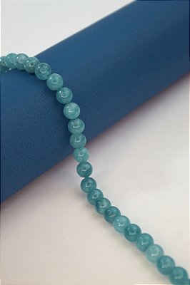 Fio Pedra 8Mm Jade Amazonita - O Fio