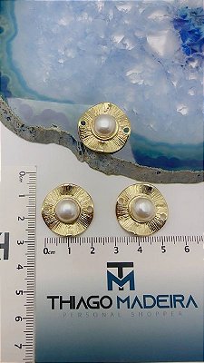 Pingente Organico Ouro - 01 und