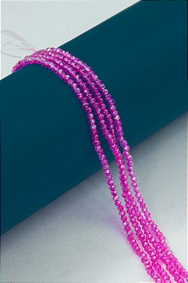 Fio Cristal 2mm Vidro Facetado - O Fio