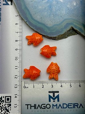 Pingente Peixe Ceramica - 01 und