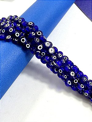 Fio Murano Olho Grego 8mm - 01 Fio