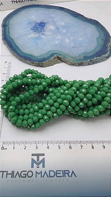 Fio Cristal 6mm Vidro Facetado - O Fio