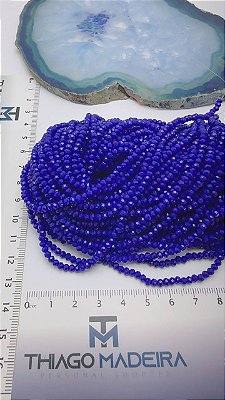 Fio Cristal 2Mm Vidro Facetado - O Fio