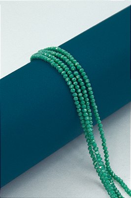 Fio Cristal 2Mm Vidro Facetado - O Fio