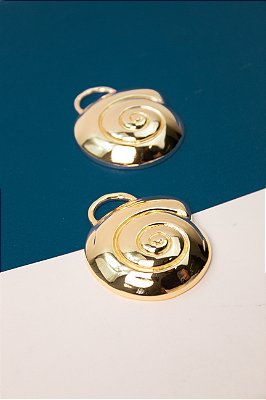 Pingente Concha Ouro - 01 und