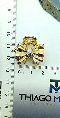 Mini piranha laço metal dourado e niquel  - 1 unidade - Tudo para Montagem - Thiago Madeira