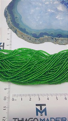 Fio Cristal 1mm Vidro Facetado - O Fio
