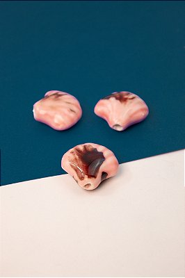 Pingente Concha Passante Ceramica - 01 Und