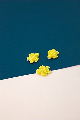 Pingente Tartaruga Passante Ceramica - 01 und