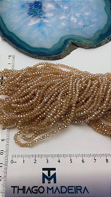 Fio Cristal 2Mm Vidro Facetado - O Fio