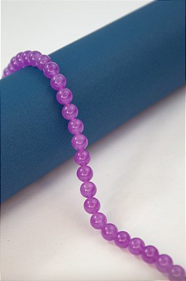 Fio Pedra 8Mm Jade Lilas - O Fio