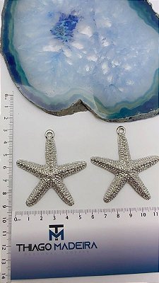 Pingente Estrela Niquel - 01 und