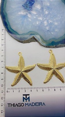 Pingente Estrela Ouro - 01 und