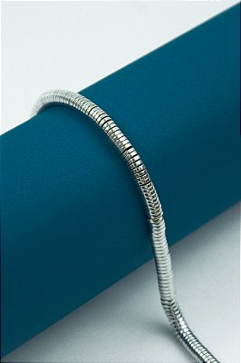 Fio Hematita Prata Disco 5mm- O Fio