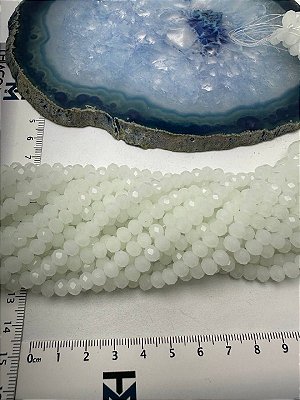 Fio Cristal 6Mm Vidro Facetado - O Fio