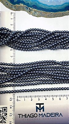 Fio Perola Shell 4Mm Azul - O Fio