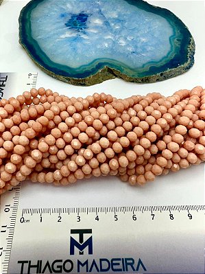 Fio Cristal 6mm Vidro Facetado - O Fio