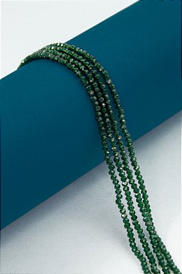 Fio Cristal 2mm Vidro Facetado - O Fio