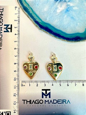 Pingente Coracao Ouro  - 01 Und
