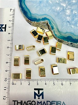 Elo Metal Passante Ouro - 01 Und