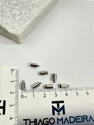 Copinho 3Mm Aço Inox - 10 Peças